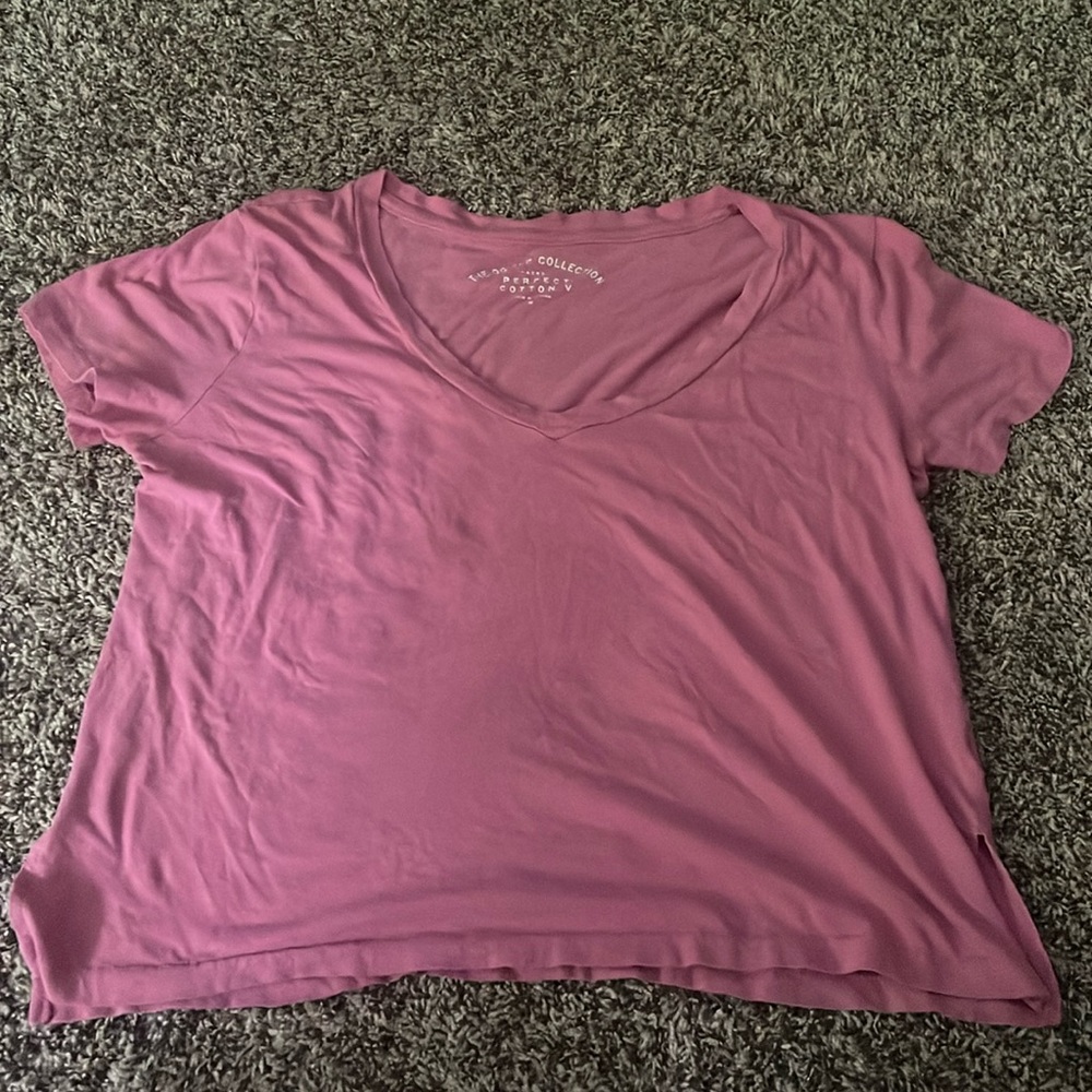 Pink flowy tshirt